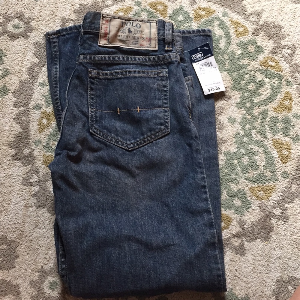 Boys jeans brand new. Polo size 12